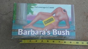 1991 BARBARA'S BUSH Chia Pet planter ORIGINAL BOX Vintage novelty, fine shape - Picture 1 of 3