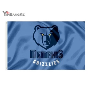 Bandera de baloncesto de la NBA Memphis Grizzlies 3x5 pies envío rápido gratuito - Imagen 1 de 1