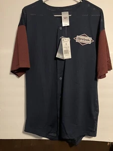 Reebok Men’s Small Baseball Jersey Nwt Summer Sports Apparel - Picture 1 of 3