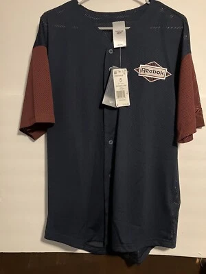 Reebok Men’s Small Baseball Jersey Nwt Summer Sports Apparel - Image 1 of 3