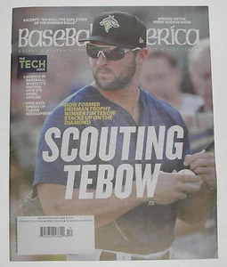 TIM TEBOW BASEBALL AMERICA MAGAZINE NEWSSTAND EDITION NO ADDRESS LABEL NEW - Picture 1 of 1