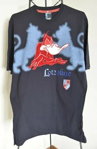 DAFFY DUCK - LOT 29 LUXE - "VINTAGE" NAVY BLUE - SIZE L - NEW W/O TAGS - Picture 1 of 11