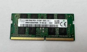 SK Hynix 8GB 2Rx8 PC4-2133P-SE0-11 Laptop Memory RAM HMA41GS6AFR8N-TF N0 AC - Picture 1 of 2