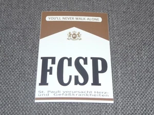 TOP ANGEBOT 5 AUFKLEBER VON ULTRAS ST.PAULI "NEU" ( GRÖßE ca. 10,5 X 7,3 cm ) - Bild 1 von 1
