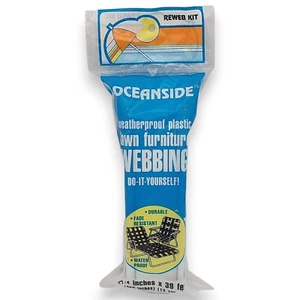 Oceanside Reweb Kit weiß Rasenmöbel Gurtband wetterfest 21/4 Zoll x 39 ft. - Bild 1 von 8
