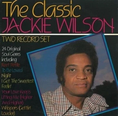 JACKIE WILSON The Classic Jackie Wilson Vinyl Record Album LP SMP 1983 R&B Soul - Image 1 of 4