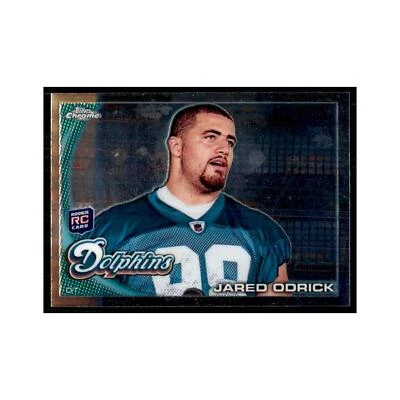 2010 Topps Chrome Jared Odrick RC Football Cards #C188 - Image 1 of 3
