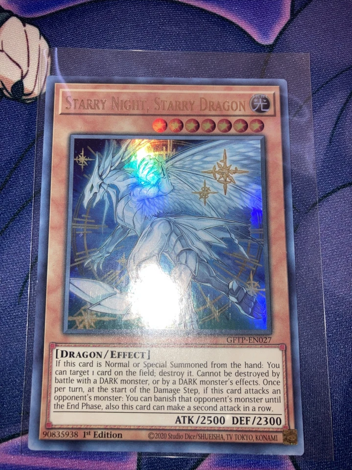 Starry Night, Starry Dragon 1st Edition Ultra Rare GFTP-EN027 Yu-Gi-Oh! - Image 1 of 1