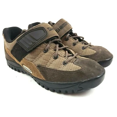 Shimano Mountain Bike Shoes Mens Sz 5 SH-M 038W - Imagem 1 de 4