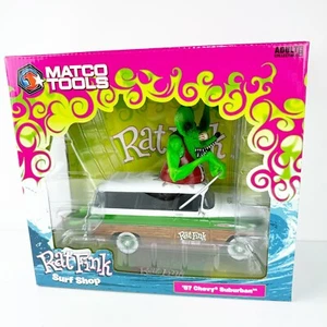 Matco Tools Rat Fink Surf Shop '57 Chevy Suburban NUOVO IN SCATOLA - Foto 1 di 8