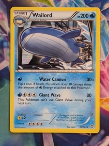Wailord 26/124 Holo - Dragons Exalted - HOLO Rare Pokemon TCG NM - Picture 1 of 4