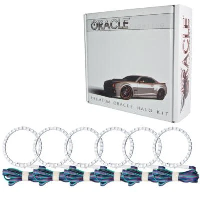Conjunto de emissor anel halo farol Oracle - 2002 thru compatível com 2004 Chrysler Concorde C - Imagem 1 de 4