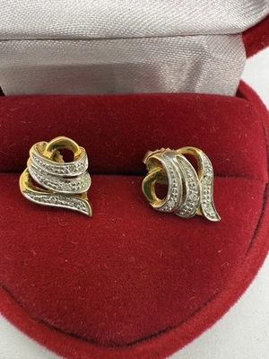 boucle d oreille or 18 carats - Photo 1/4