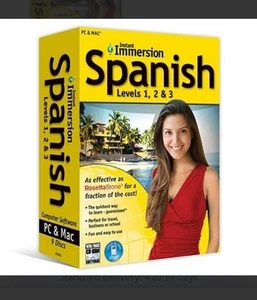 INSTANT IMMERSION SPANISCH LEVEL 1,2 & 3 - PC/Mac - Bild 1 von 1