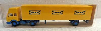 Wiking 25544 MB Camion Con Rimorchio A Un Asse "Ikea" H0 1:87 NUOVO OVP - Immagine 1 di 2