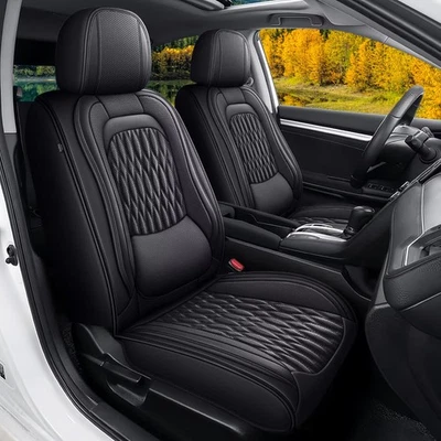 Car Seat Covers For Volvo XC60 2010-2017 Faux Leather Waterproof (2 Seat) Foto 1 de 4