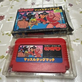 Excellent Condition Famicom Cassette Famicom Kinnikuman Muscle Tag Match
