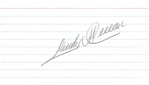 SIGNED 3x5 INDEX CARD OF SANDY ALOMAR SR.! GREAT AUTOGRAPH! - Picture 1 of 1