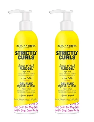 Marc Anthony Strictly Curls, Flex Gel, Define & Hold, 8 oz, Set of 2 - Image 1 of 4