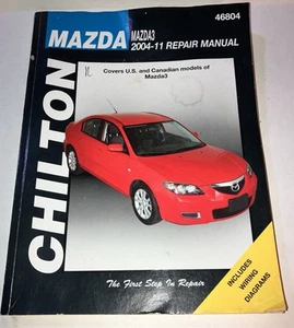 Chilton Mazda MAZDA3 2004-11 Repair Manual 46804 COVERS USA & CANADIAN MODELS - Picture 1 of 3