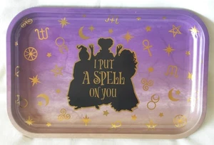 Bandeja de hojalata Disney Hocus Pocus “I Put A Spell On You” Sanderson Sisters 11" x 7" - Imagen 1 de 6