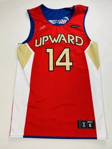 Upward 14 Play With Purpose Adult Blue/Red Reversible Basketball Jersey Size S - Picture 1 of 7