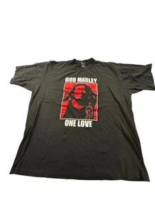 RARE Vintage Hoss Tee Bob Marley Legend One Love T-Shirt - Men’s 2XL Black EUC - Picture 1 of 7