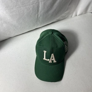 Los Angeles CA Adjustable Strap Green Hat - Picture 1 of 5