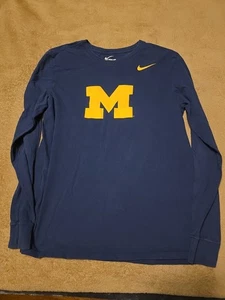 CAMISETA NCAA MICHIGAN WOLVERINE NIKE MANGA LARGA TALLA MEDIANA - Imagen 1 de 3