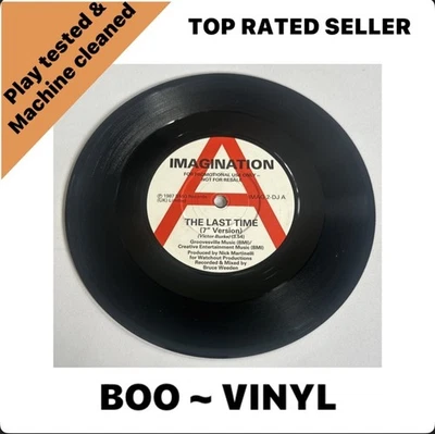 IMAGINATION - THE LAST TIME (7" VERSION). ( UK, 1987, PROMO, RCA, IMAG 2-DJ) EX - Image 1 of 4