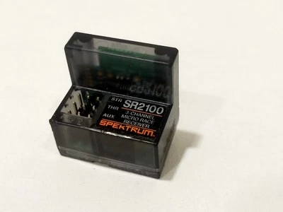 Spektrum RC SR2100 Micro 3-Channel DSMR Race Surface Receiver w/Internal Antenna - Image 1 of 4