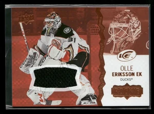 Olle Eriksson Ek 2023-24 Upper Deck Ice Hockey Rookie RC Orange Jersey Patch - Picture 1 of 2