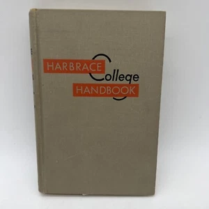 Harbrace College Handbook 1951 Book Hardcover 3rd Edition John C. Hodges Brace - Picture 1 of 10