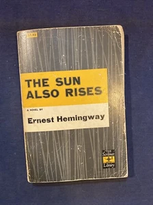 Vintage 1954 Die Sonne geht auch auf von Ernest Hemingway Scribners Softcover Buch - Bild 1 von 9