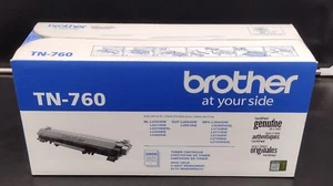 Brother Original TN760 Tonerkassette Schwarz NEU - Bild 1 von 4
