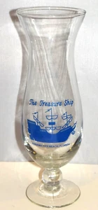THE TREASURE SHIP Hurricane Tiki Bar Cóctel Bebida Vaso Recuerdo - Imagen 1 de 4