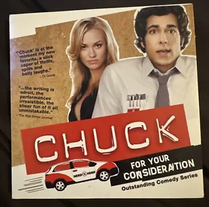 CHUCK FYC DVD SCREENER COMEDY ZACHARY LEVI YVONNE STRAHOVSKY RARE PROMO PILOT EP - Picture 1 of 3