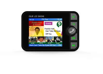 Bluetooth Digital Car DAB Radio FM Transmitter MP3 Player Receiver USB Adapter - Image 1 of 4