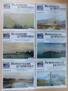 18 CD Klassische/Romantische Symphonien/Symphonische Dichtung - 6 Boxen a` 3 CDs