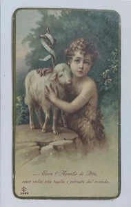 36112 Holy card - Santino 0473 - Agnello di Dio - Picture 1 of 4