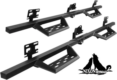 Pair Running Boards For 2019-2023 Dodge Ram 1500 Crew Cab 4 Door Drop Side Steps - Image 1 of 4