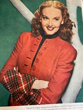 Lucille Bremer, Full Page Vintage Pinup, a