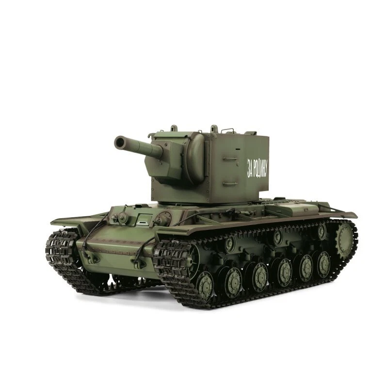1/16 RC KV-2 verde BB + IR (catene metalliche) - Immagine 1 di 1