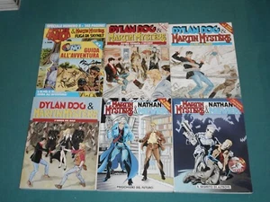 Martin MYSTERE crossover lotto 6 albi Dylan Dog Nathan Never Mister No Bonelli - Picture 1 of 14