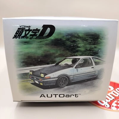 AUTOart 1/18 Toyota Sprinter Trueno AE86 Initial D Project D Ver. JDM 78797 - Image 1 of 4