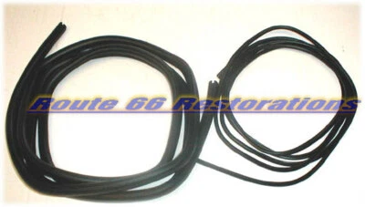 Se adapta a Chevy Chevrolet GMC 1955/1966 junta de resistencia al clima con sello de vidrio trasero grande Foto 1 de 2