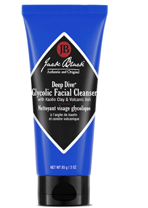 Limpiador facial glicólico Jack Black Deep Dive para hombres 3 oz/88 ml nuevo sellado Foto 1 de 1
