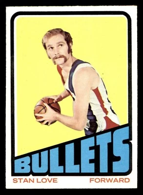 1972 Topps Basketball #2 Stan Love NM - Image 1 of 2