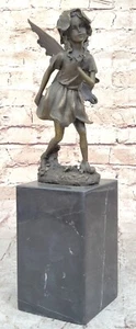 Museum Quality Bronze Sculpture Fairy Mythical Original Milo Angel Sale Gift - Picture 1 of 10