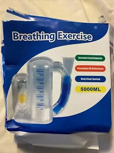 Tiefenatmungstrainer für Erwachsene Atemtrainingsgerät für die Lunge - 5000 ml - Bild 1 von 4